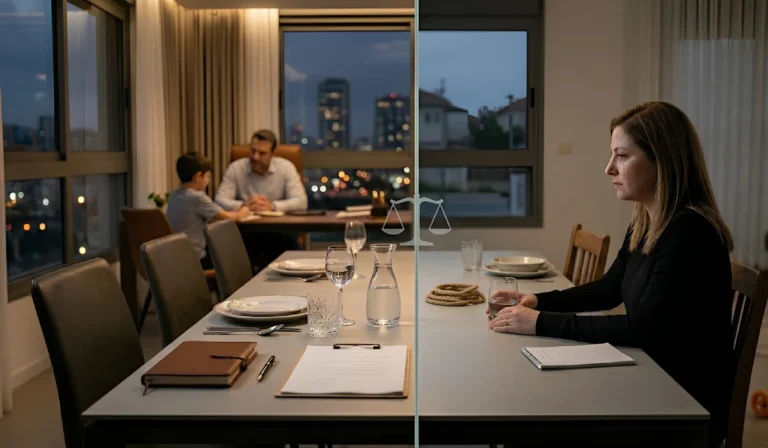 "בית עשיר, בית עני": האם פטורים ממזונות כשחלוקת זמני השהות שווה?